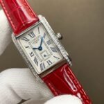 Longines crocodile leather series!