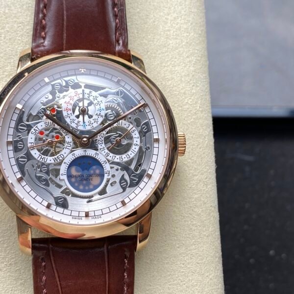 Vacheron Constantin Traditionnelle Perpetual Calendar watch.