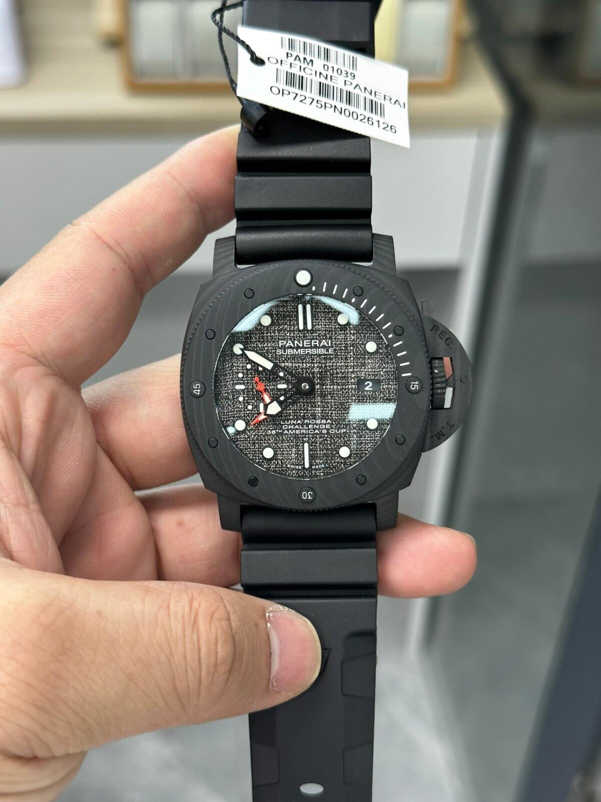 Carbon fiber Panerai 1039 - Image 1