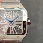 Cartier Santos Hollow Steel Band Series